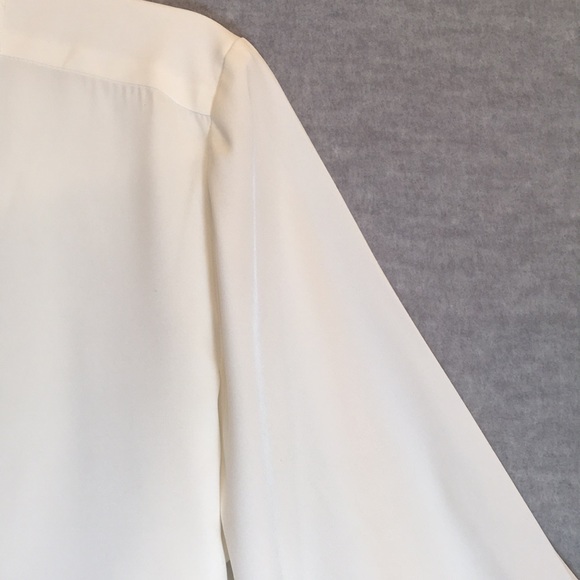 CHICO’S Winter White Comfy Versatile Wardrobe Staple Oversized Long Line Tunic - Picture 7 of 16